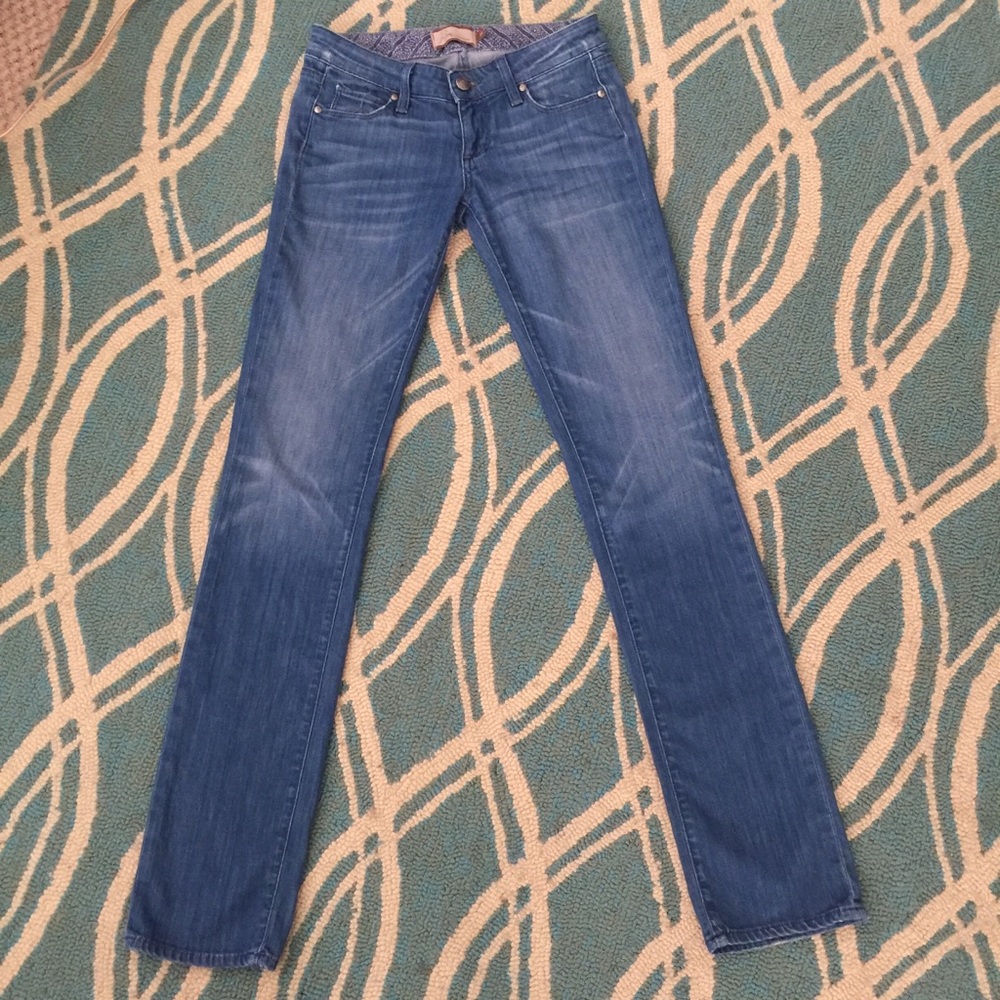 PAIGE DENIM- straight leg